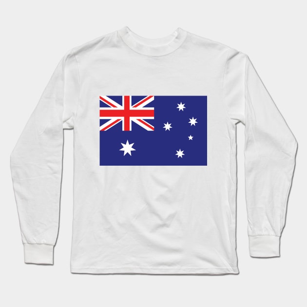 Australia flag Long Sleeve T-Shirt by maro_00